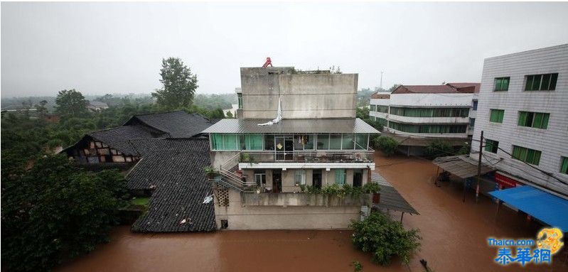 重庆大足区遭强暴雨袭击 200余人紧急转移