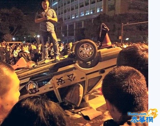 宁波爆发骚乱 警察动用催泪弹清场