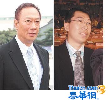 郭台铭长子将接班鸿海 曾独闯天下让富爸爸伤心