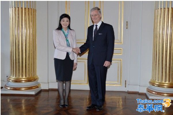 颖拉访比利时会晤首相迪吕波