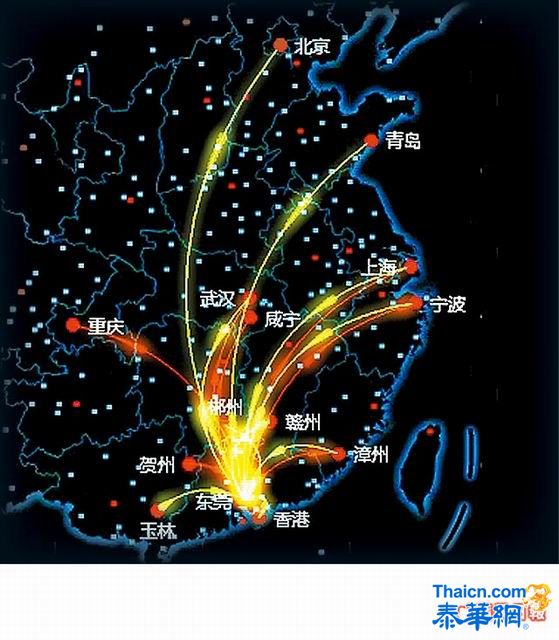 东莞嫖客8小时逃亡地图 3成窜到香港