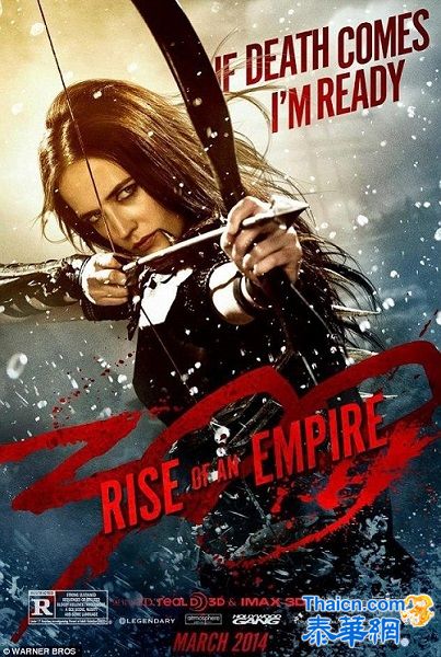 电影动作奇幻史诗片300勇士帝国崛起（300 Rise of an Empire）正在上映（泰国3月6日起）