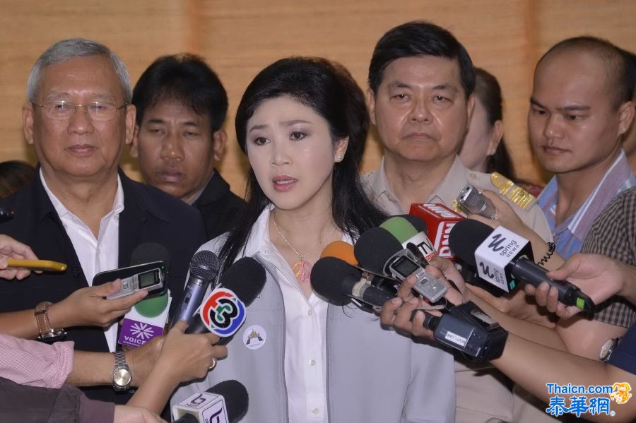 英拉称遵守宪庭裁决  不希望司法机构被当作一种政争工具