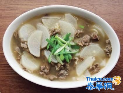 韓式白蘿蔔牛肉湯