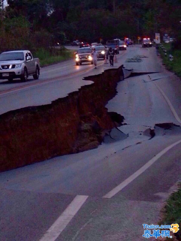 泰国北部规模6地震 未传出伤亡