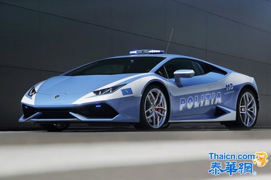 颤抖吧匪徒们！兰博基尼Huracan Polizia警车发布