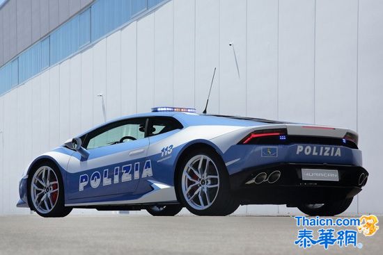 颤抖吧匪徒们！兰博基尼Huracan Polizia警车发布