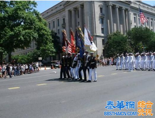 独立日快乐：首都华盛顿庆祝游行