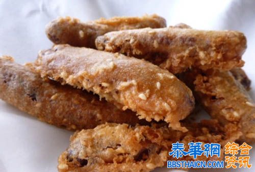 泰国民众最爱的油炸食品---炸香蕉