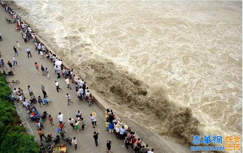 浙江杭州有望汛大潮，俗称「鬼王潮」