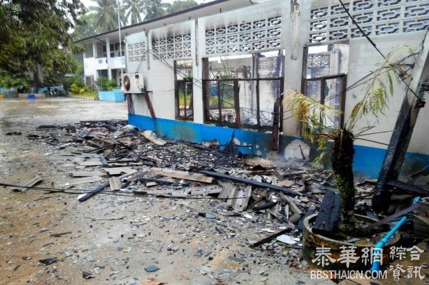 北大年六所学校遭歹徒焚毁 警方猜测疑为南匪为建党日造势