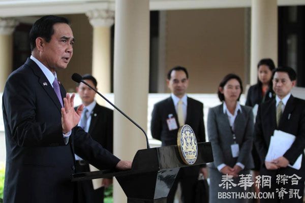 塔信上镜过多 总理不悦 巴育上将称刊登“罪犯照片”恐引发争执