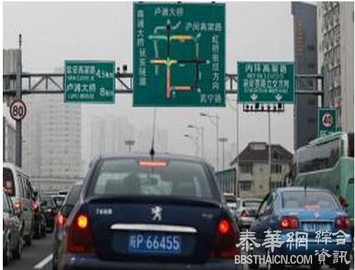 上海拥堵区域道路试行外牌限行等缓堵措施二季度起将陆续推出