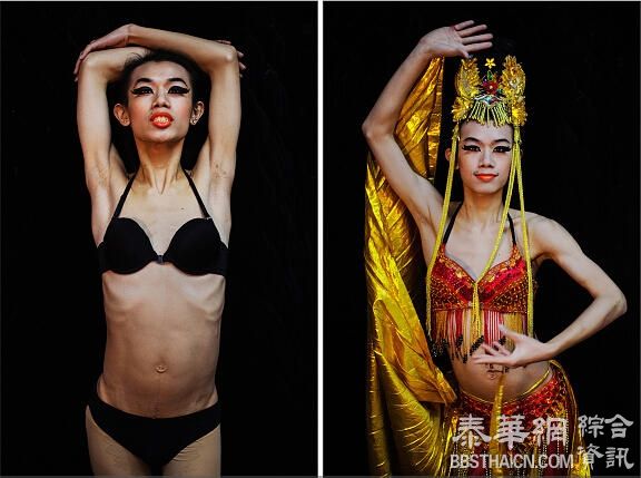 直击:中国"变装皇后"风情万种 痛并快乐着