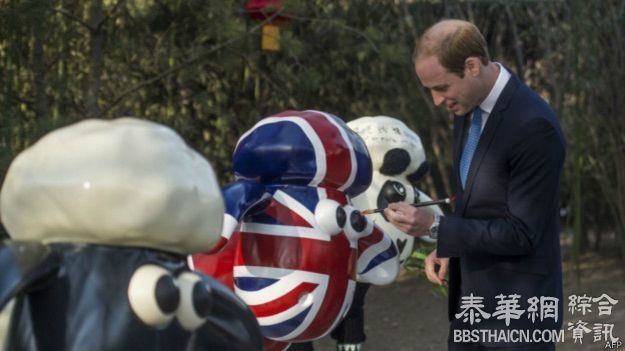 英国威廉王子首度访华与习近平会面