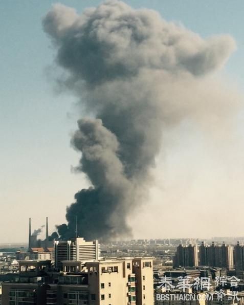 北京高碑店附近疑似发生爆炸 现场腾起蘑菇云