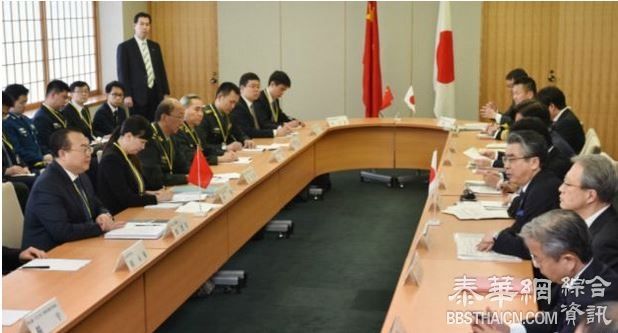 中日高官东京恢复断绝四年的安全对话