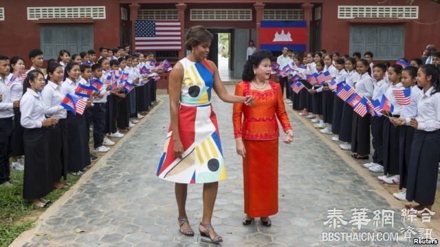 奥巴马夫人：教育让女孩大胆发声