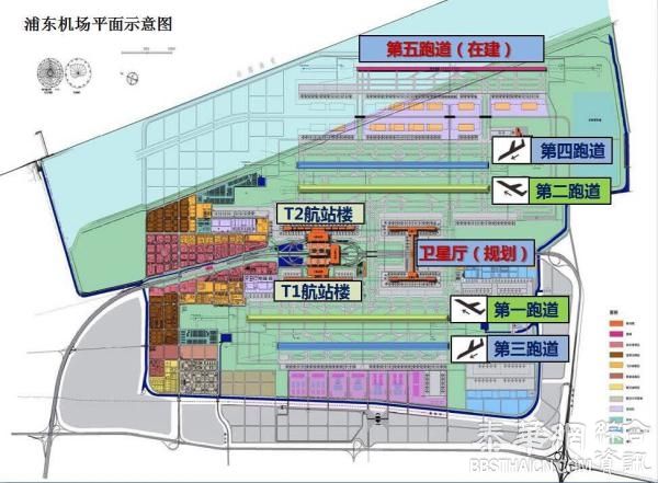 浦东机场启用第四跑道，航班出港时间将节约一半