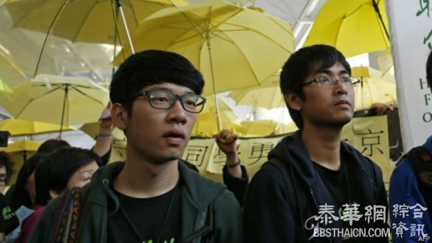 香港学联：以“命运自主”为纲续争普选