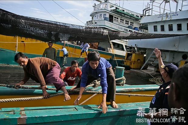 滞印尼169泰水手返国