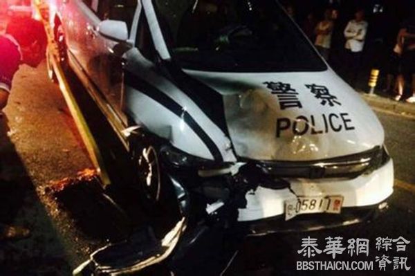 深圳驾警车撞宾利副局长否认酒驾逃逸：没喝酒，事后去医院了