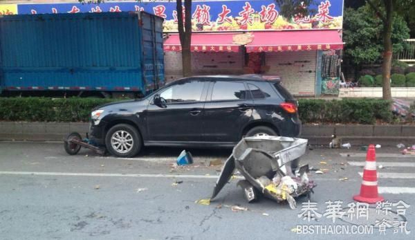 上海男子通宵唱K后醉驾奥迪撞7车，环卫工被撞飞身亡