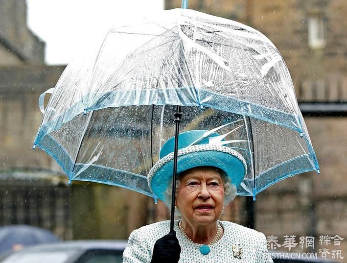 英国女王伊丽莎白访问兰卡斯特城堡