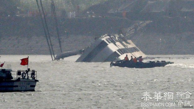长江船难：确认死亡人数增至331人