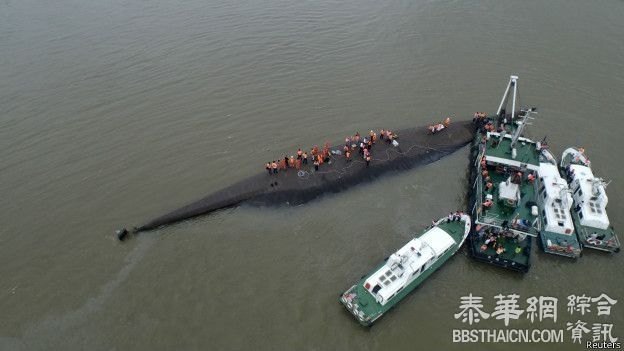 长江船难：确认死亡人数增至331人