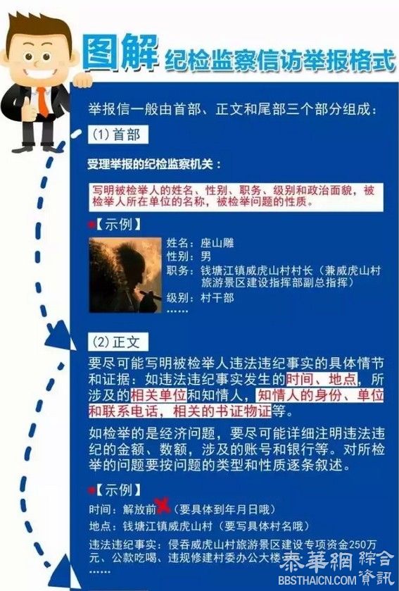 怎样写举报信容易被“相中”？杭州市纪委网上给出样本