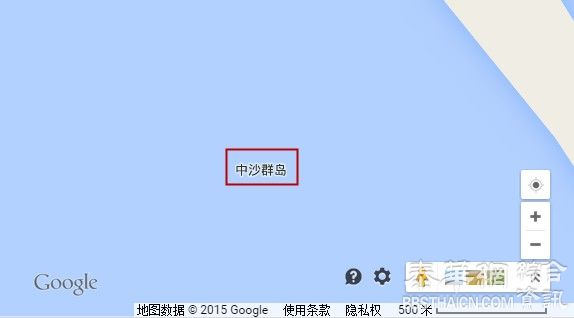 应菲律宾要求，谷歌地图移除“黄岩岛”中文标注