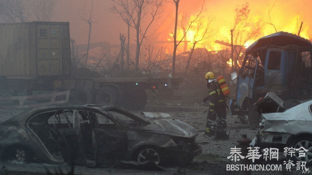 天津爆炸：当局下令周边群众撤离消息“不实”