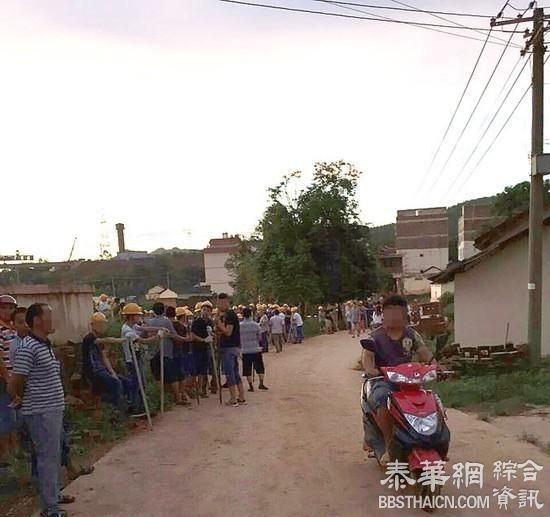 中铁七局因土地占用问题与南宁村民发生冲突，百人进村打砸