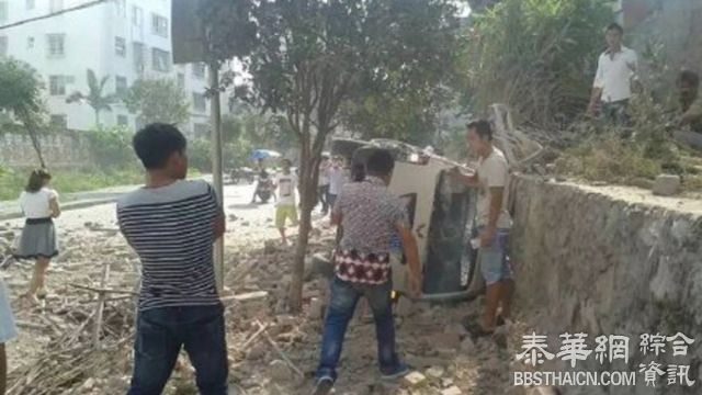 广西10连爆变废墟 人车炸飞