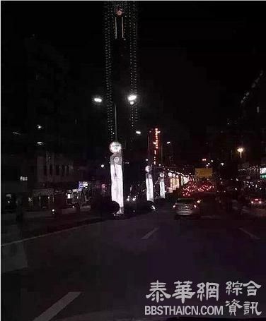 东莞街头广告吓人 路过车主直呼"午夜凶铃"