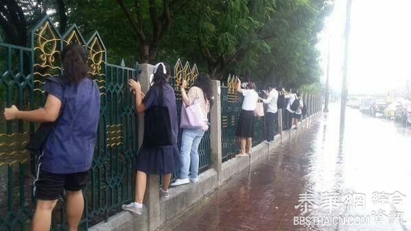 很辛苦！大雨下来之后 曼谷的他们是这样的过街的