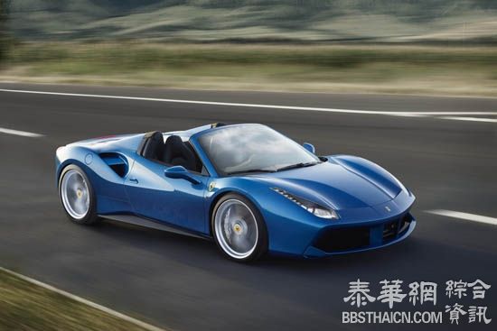 法拉利最强8缸敞篷跑车——488 Spider