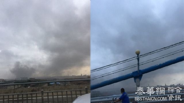 杭州工业园爆炸 多地震感强烈