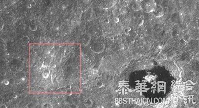 月球背面惊现UFO基地 飞碟快速移动