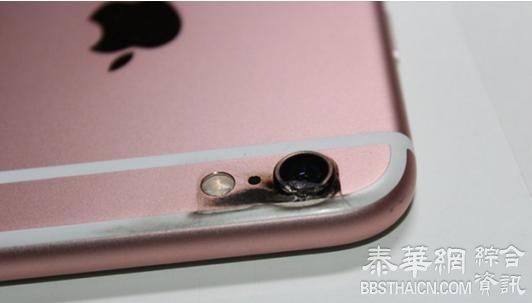 iPhone 6s全球首个爆炸事故 后置镜头烧变形！