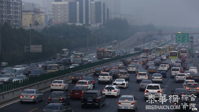北京星期六雾霾严重超标