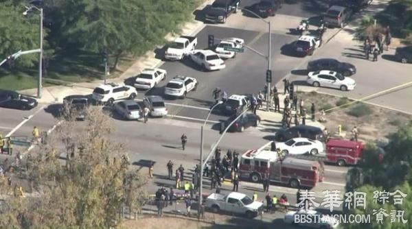 美国加州枪击案已致28人死伤：一嫌犯死亡，对峙仍在继续
