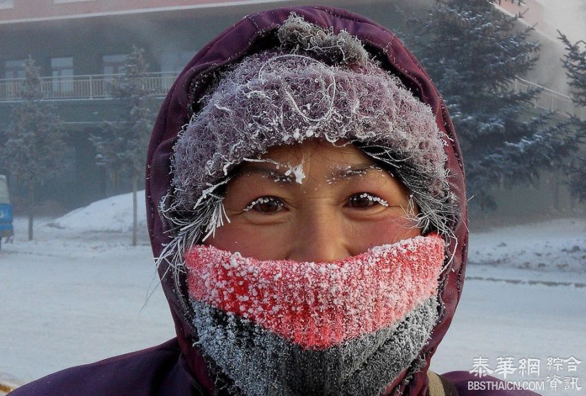 内蒙古呼伦贝尔现-45.1℃极寒天气(高清组图)