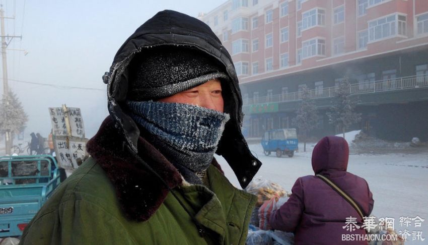 内蒙古呼伦贝尔现-45.1℃极寒天气(高清组图)