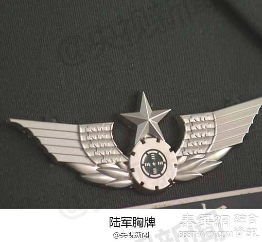中国陆军火箭军战略支援部队胸牌曝光