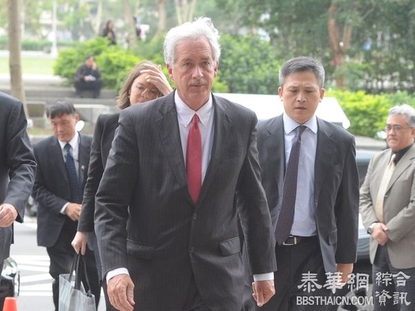 前美副国务卿伯恩斯提早抵达 会蔡英文