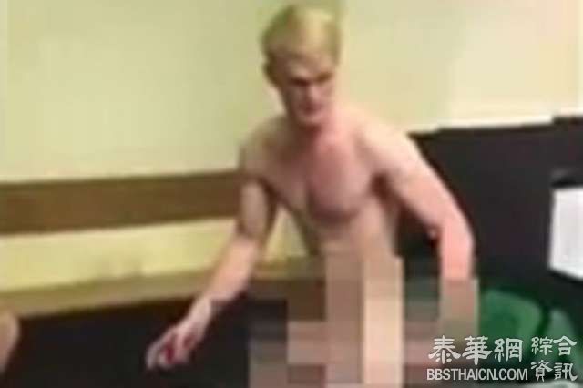 男子打乒乓竟拿「阴茎」当球拍