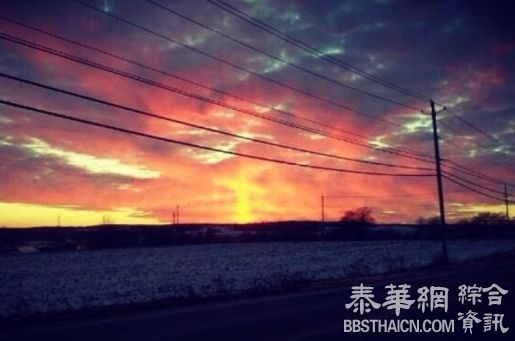 美国一日两异象　天空浮现十字架与天使