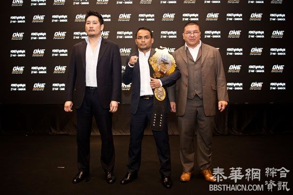 2016年5月27日ONE 冠军赛  第一次在泰国IMPACT会馆中心举办ONE CHAMPIONSHIPTM HOLDS FIRST THAILAND EVENT IN BANGKOK ON 27 MAY 2016